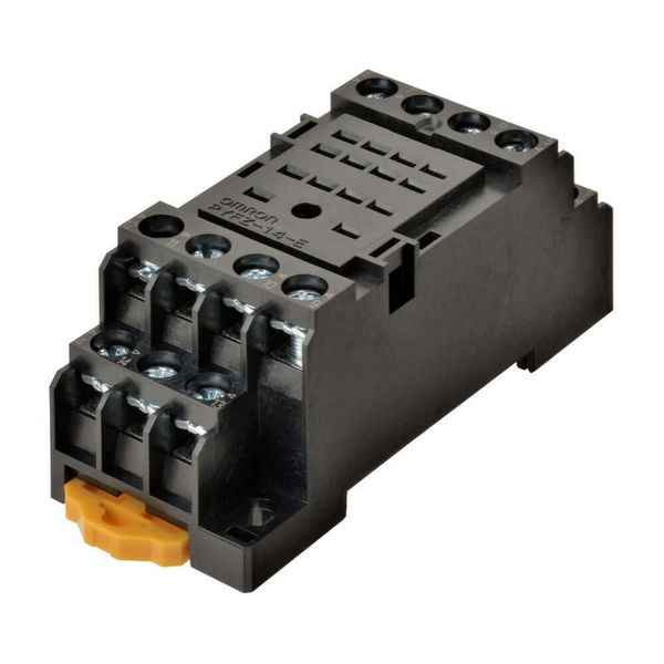 Socket, DIN rail/surface mounting, 14-pin, screw terminals (standard) image 3