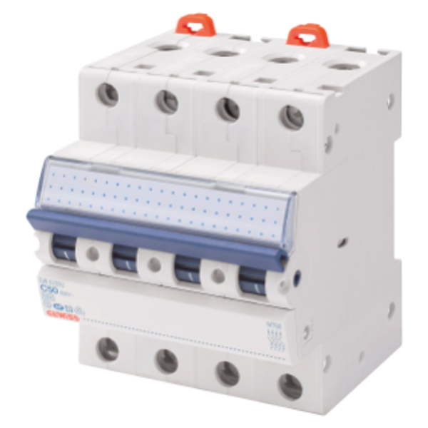 MINIATURE CIRCUIT BREAKER - MT 100- 4P CHARACTERISTIC B 32A - 4 MODULES image 1