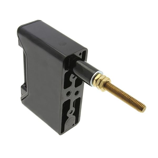 Fuse-holder, LV, 63 A, AC 690 V, BS88/A3, 1P, BS, front connected, back stud connected, black image 22