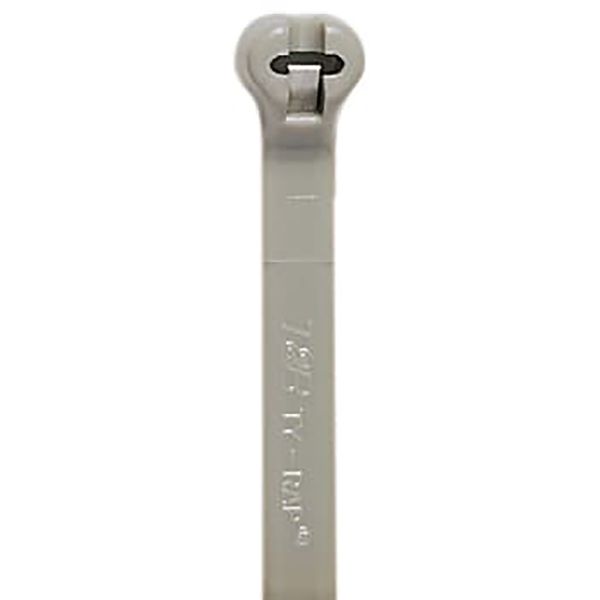 TY523MR-8 CABLE TIE 18LB 4 IN GREY 2-PC DIST image 1