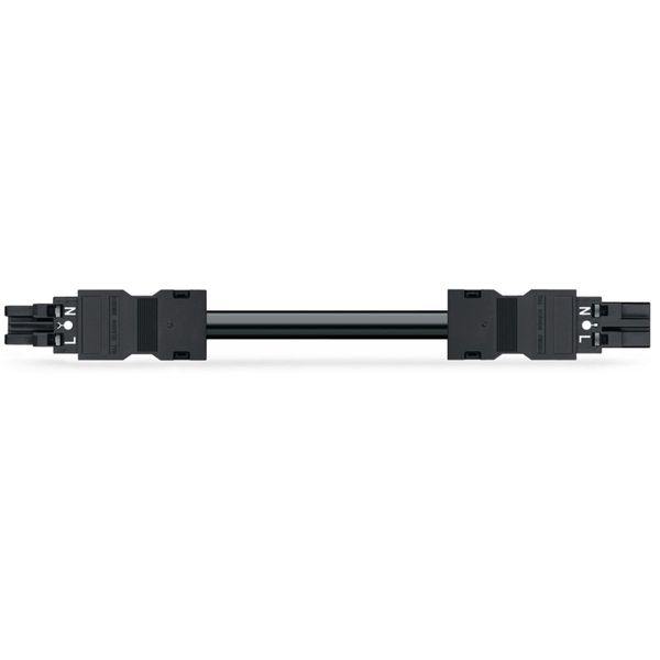 pre-assembled connecting cable Eca Plug/open-ended dark gray image 1