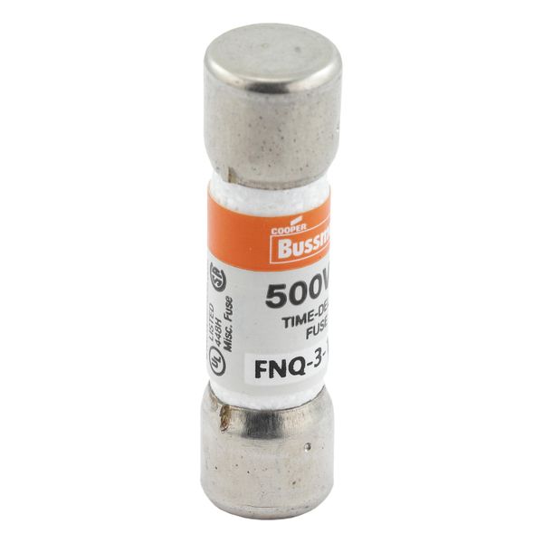 Fuse-link, LV, 3.5 A, AC 500 V, 10 x 38 mm, 13⁄32 x 1-1⁄2 inch, supplemental, UL, time-delay image 52