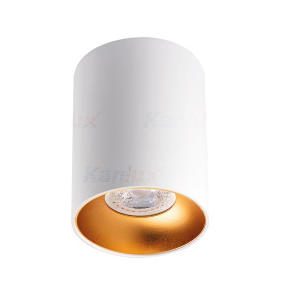RITI GU10 W/G Ceiling-mounted spotlight fitting image 1