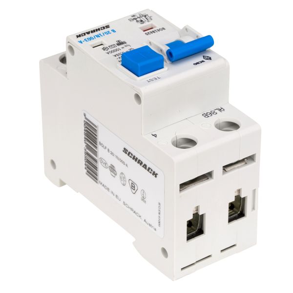 Combined MCB/RCD (RCBO) B20/1+N/30mA/Type A image 7