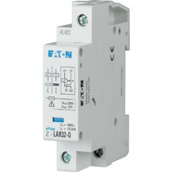 Release relay, 250VAC, 1 N/C, 15-32A, 1HP image 2