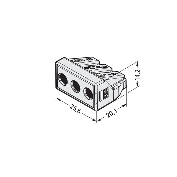 PUSH WIRE® connector for junction boxes for solid and stranded conduct image 5