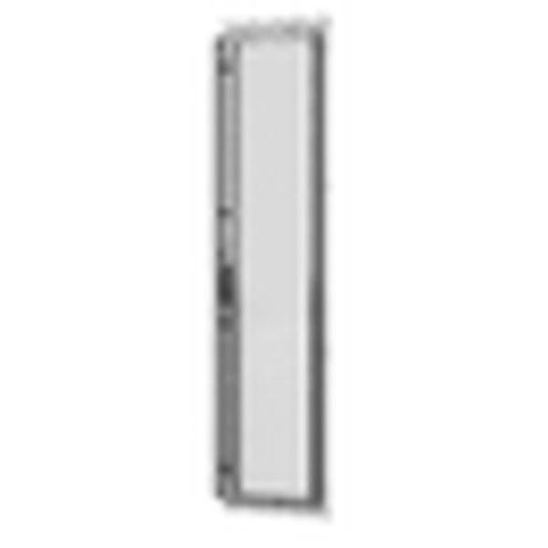 Sheet steel door left for 2 door enclosures H=2000 W=500 mm image 3