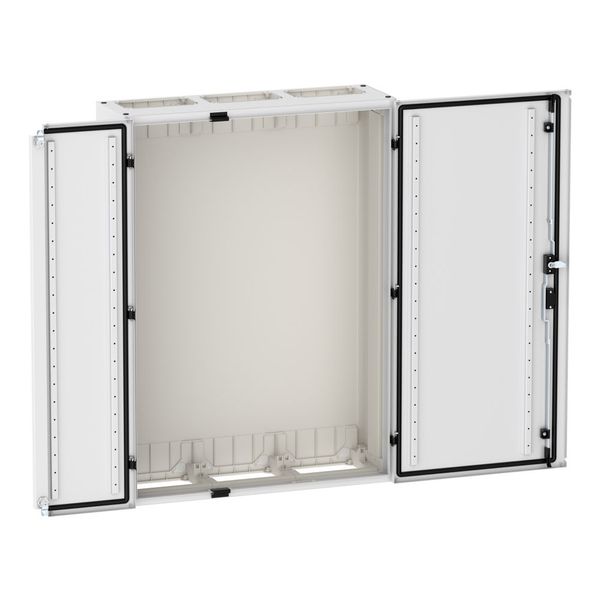 Wall-mounted enclosure EMC2 empty, IP55, protection class II, HxWxD=1100x800x270mm, white (RAL 9016) image 9