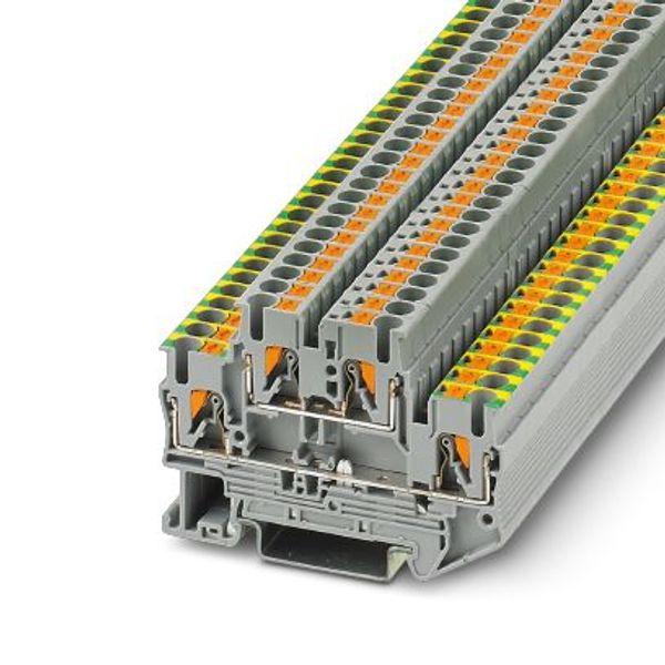 PTTB 2,5-PE/L - Protective conductor double-level terminal block image 2