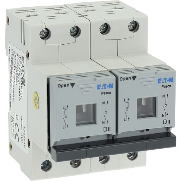 Fuse switch-disconnector, LPC, 25 A, service distribution board mounting, 2 pole, DII image 9