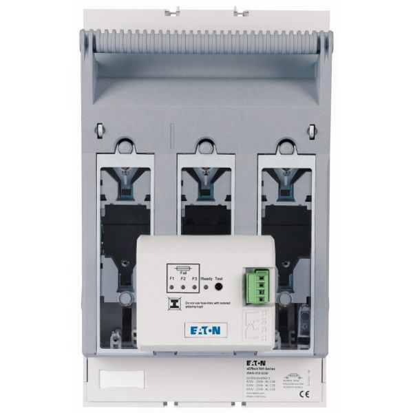 NH fuse-switch 3p flange connection M10 max. 150 mm², busbar 60 mm, electronic fuse monitoring, NH1 image 2