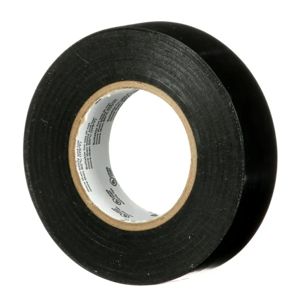 3M™ Temflex™ Vinyl Electrical Tape 165, Black, 19 mm x 20 m, 100 Rolls image 8