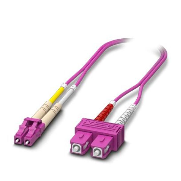 FOC-LC:PA-SC:PA-OM4:D01/2 - FO patch cable image 2