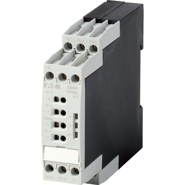 Window-voltage monitoring relay, 3 - 30, 5 - 60, 30 - 300, 60 - 600 V, 24 - 240 V AC, 50/60 Hz, 24 - 240 V DC image 1
