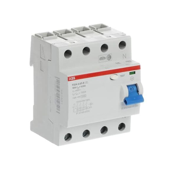 F204 A-100/0.03 AP-R Residual Current Circuit Breaker 4P A type 30 mA image 2