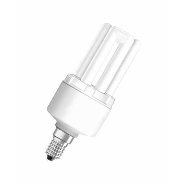 Compact Fluorescent Lamp Osram DSST 8W/825 220-240V E14 2500K FS1 image 1