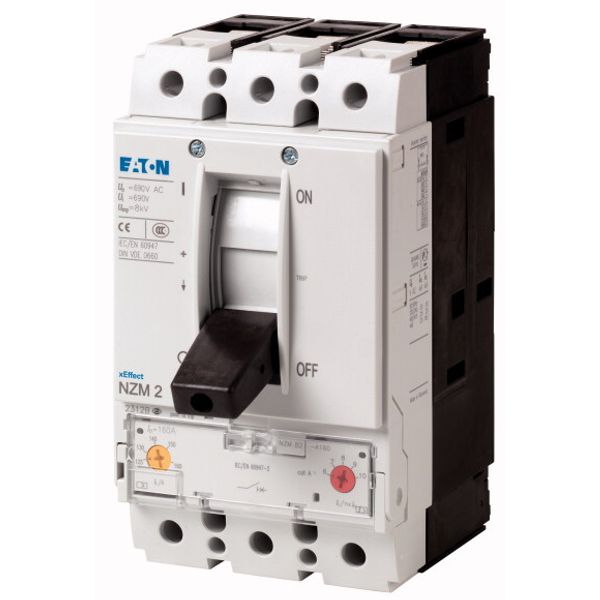 Circuit-breaker, NZM2 TMTU, 3 pole, 250A, Screw terminal image 1