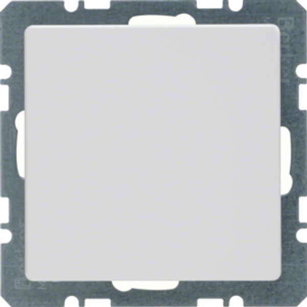 Blind plug centre plate, Q.1/Q.3, p. white velvety image 1