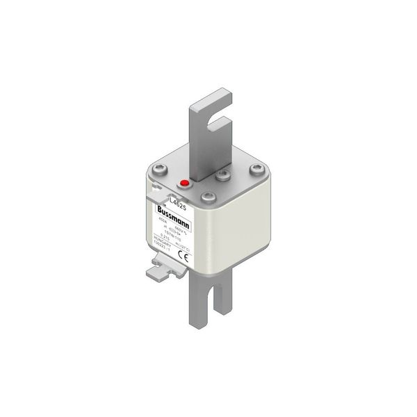 Fuse-link, high speed, 35 A, AC 660 V, size 00, 30 x 51 x 98 mm, aR, DIN, IEC, single indicator image 1