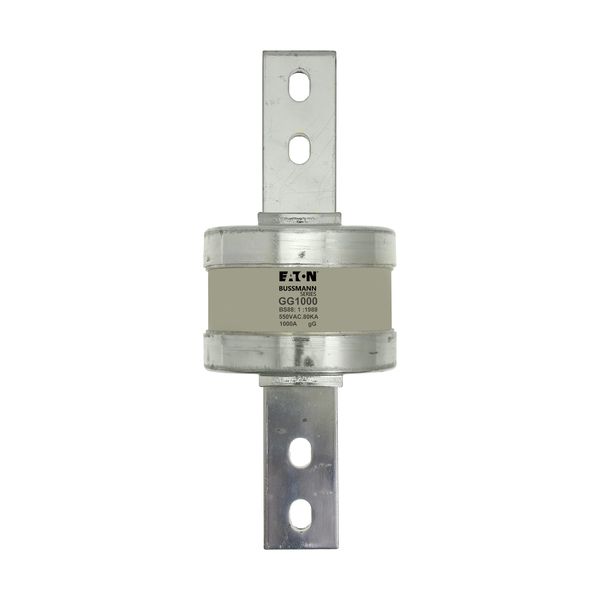 Fuse-link, low voltage, 1000 A, AC 550 V, BS88, BS, IEC image 12