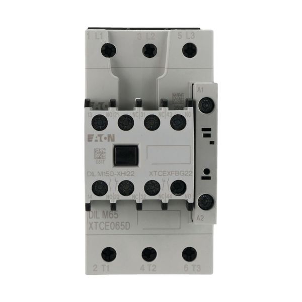 Contactor, 380 V 400 V 30 kW, 2 N/O, 2 NC, 400 V 50 Hz, 440 V 60 Hz, AC operation, Screw terminals image 7