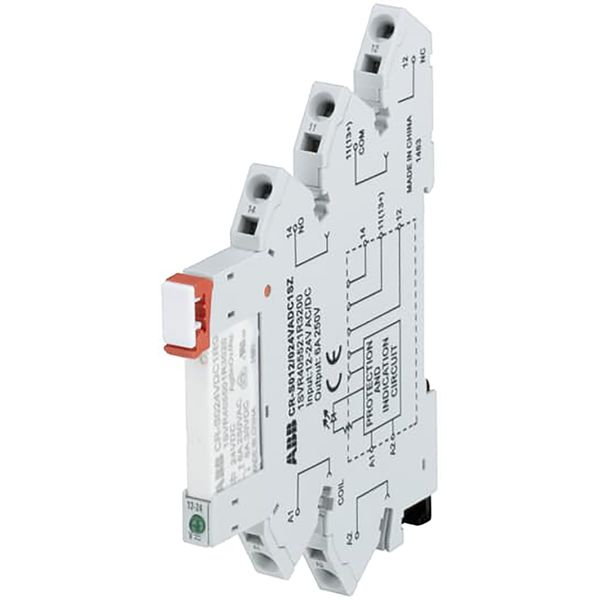 CR-S012/024VADC1SZ Socket 1c/o, A1-A2=12-24VAC/DC, 250VAC image 1