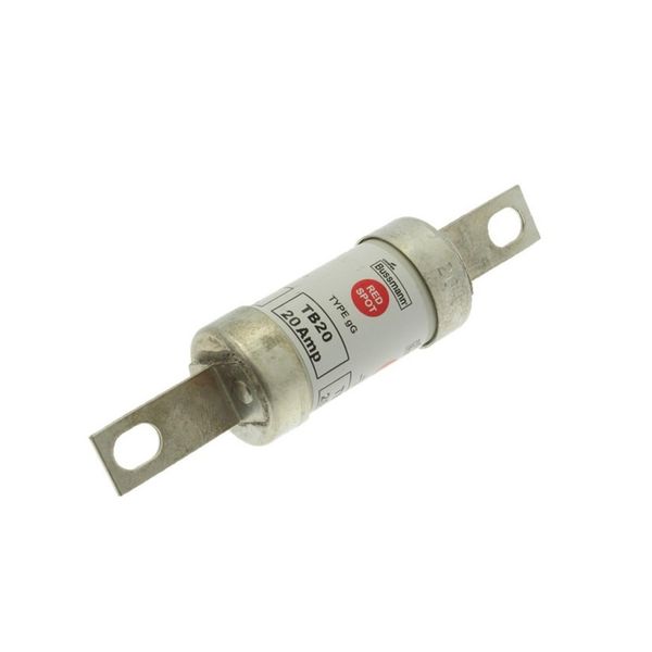 Fuse-link, low voltage, 20 A, AC 660 V, DC 460 V, BS88, 27 x 112 mm, gL/gG, BS image 7