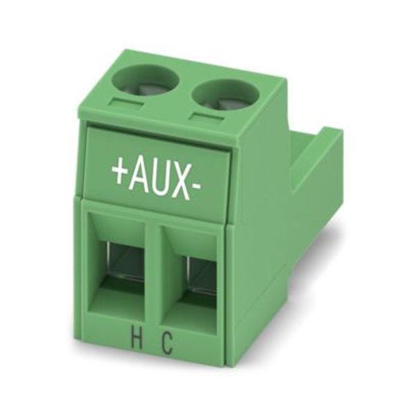 MSTB 2,5 HC/ 2-ST BDWH:AUX - PCB connector image 1