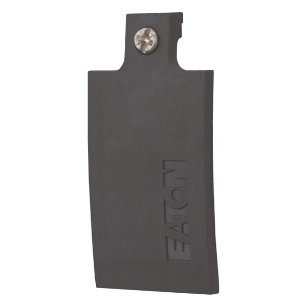 Screw-on cover, insulated material, black image 3