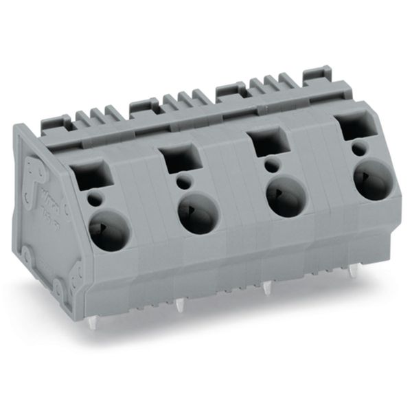 PCB terminal block 6 mm² Pin spacing 15 mm gray image 3