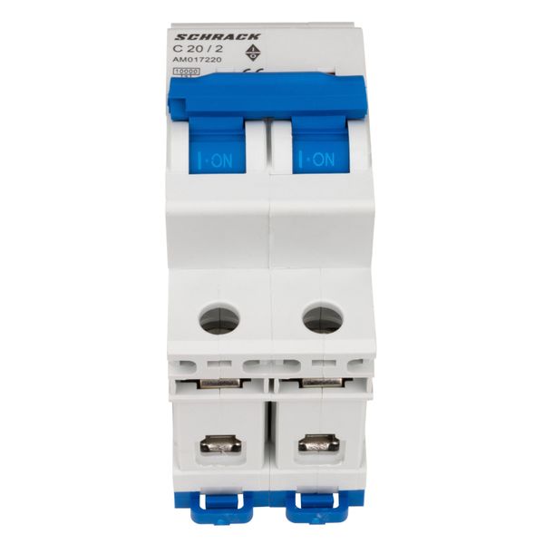 Miniature Circuit Breaker (MCB) AMPARO 10kA, C 20A, 2-pole image 7