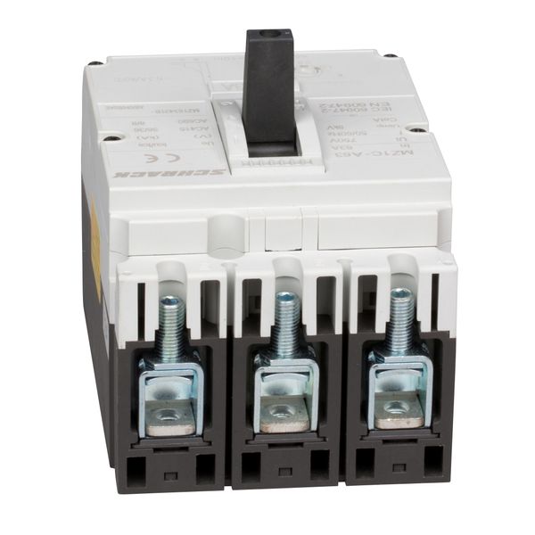 Moulded Case Circuit Breaker Type A, 3-pole, 36kA, 63A BT image 7