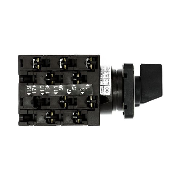 Step switches, T3, 32 A, flush mounting, 5 contact unit(s), Contacts: 9, 45 °, maintained, Without 0 (Off) position, 1-3, Design number 8270 image 11