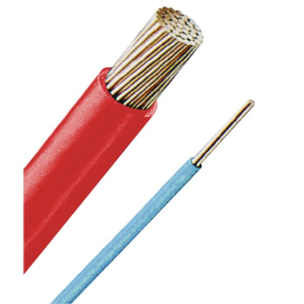 Halogenfree Single core wire H05Z-K 1 red, fine-stranded image 1