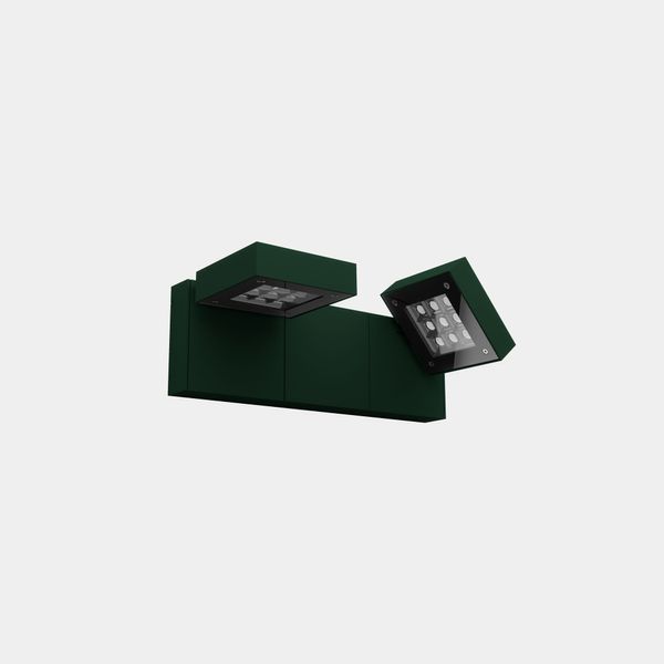 Wall fixture IP66 Modis Double 430mm LED LED 18.3W LED warm-white 2700K Casambi Fir green 2602lm image 1