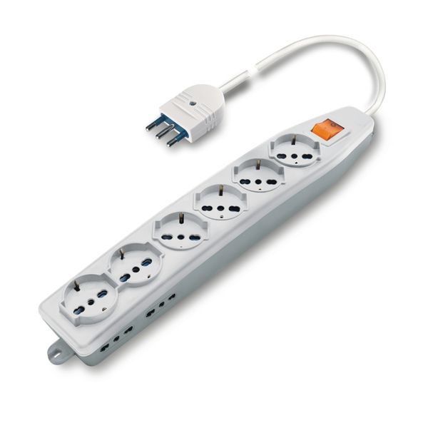 MULTI-OUTLET SOCKET + INT. WITH CABLE image 3