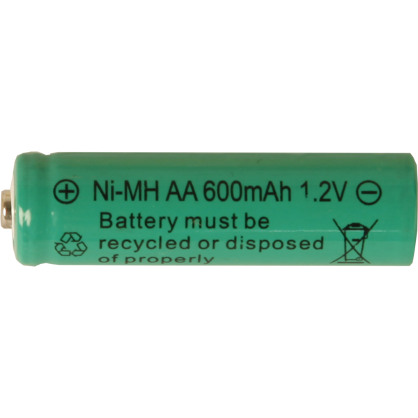 Rechargeable Battery AA 1,2V 600mAh Ni-MH image 2