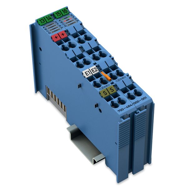 2-channel analog input 4 … 20 mA HART NAMUR NE 43 blue image 2