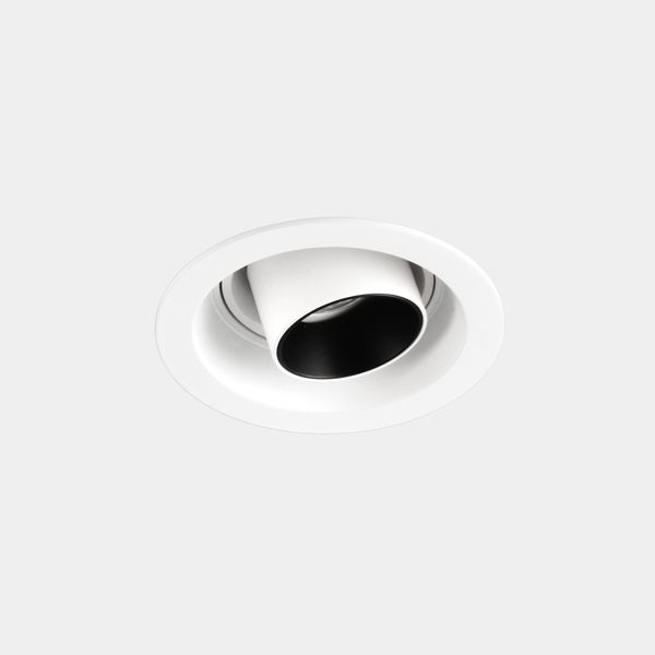 Downlight Play Snoot Mini Round Adjustable 1.5W LED warm-white 3000K CRI 80 13º ON-OFF White IP23 97lm image 1