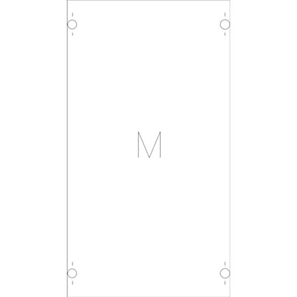 1M00A Mounting plate 450 mm x 250 mm x 120 mm , 00 , 1 image 2