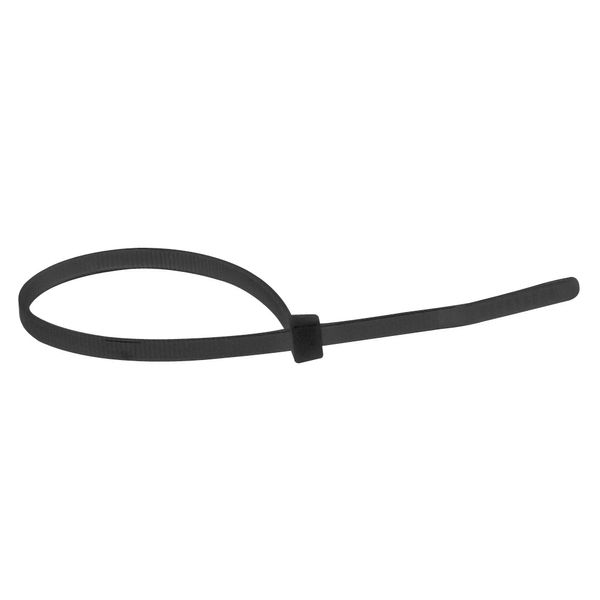 Cable tie Colring - w 3.5 mm - L 140 mm - blister 100 pcs - black image 2