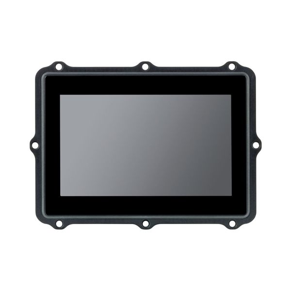 Rear mounting control panel, 24 V DC, 7 Inches PCT-Display, 1024x600 pixels, 2xEthernet, 1xRS232, 1xRS485, 1xCAN, 1xSD slot image 9