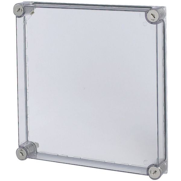 Cap, transparent smoky gray, HxWxD=375x375x50mm, NA model image 4