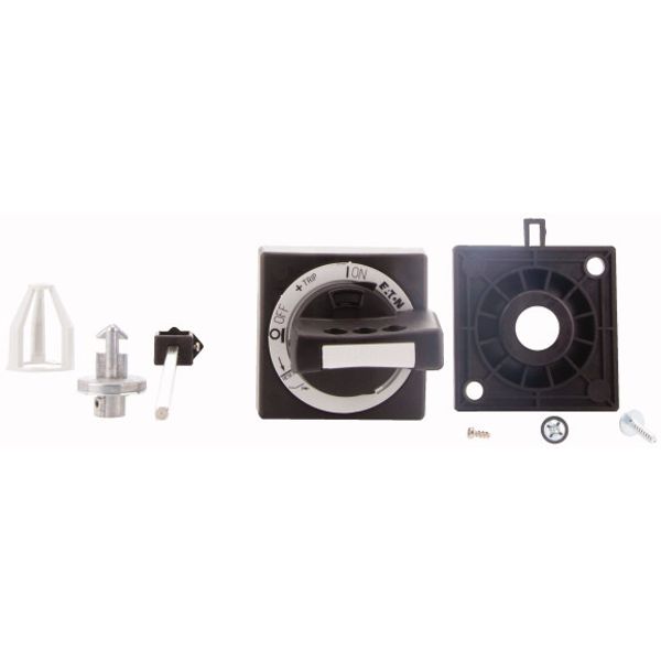 Door coupling handle, black, MCC, 90 degree, for PKE image 2