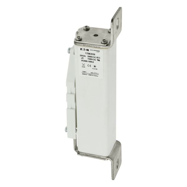 Fuse-link, high speed, 200 A, DC 2000 V, 39 x 66 x 216 mm, aR, IEC, with indicator image 7