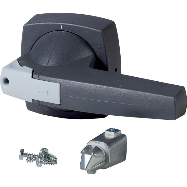 Toggle, 10mm, door installation, gray, padlock image 4