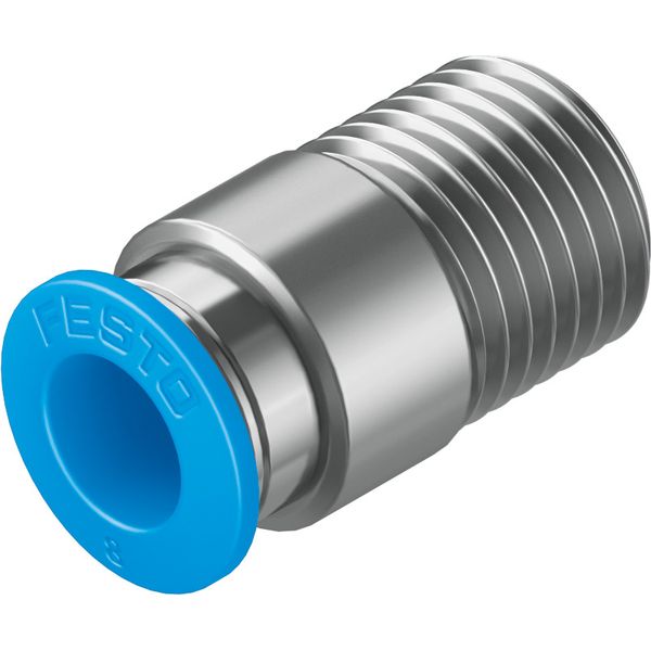 QS-1/4-8-I-50 Push-in fitting image 1