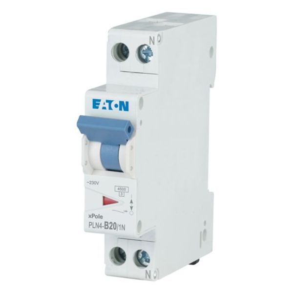 PLN4-B20/1N-MW Eaton Moeller series xPole - PLN4 MCB image 1