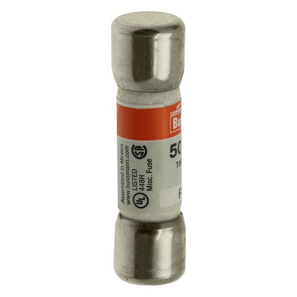 Fuse-link, LV, 6 A, AC 500 V, 10 x 38 mm, 13⁄32 x 1-1⁄2 inch, supplemental, UL, time-delay image 12