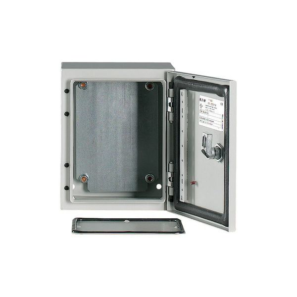 Wall enclosure with mounting plate, HxWxD=250x200x150mm image 6